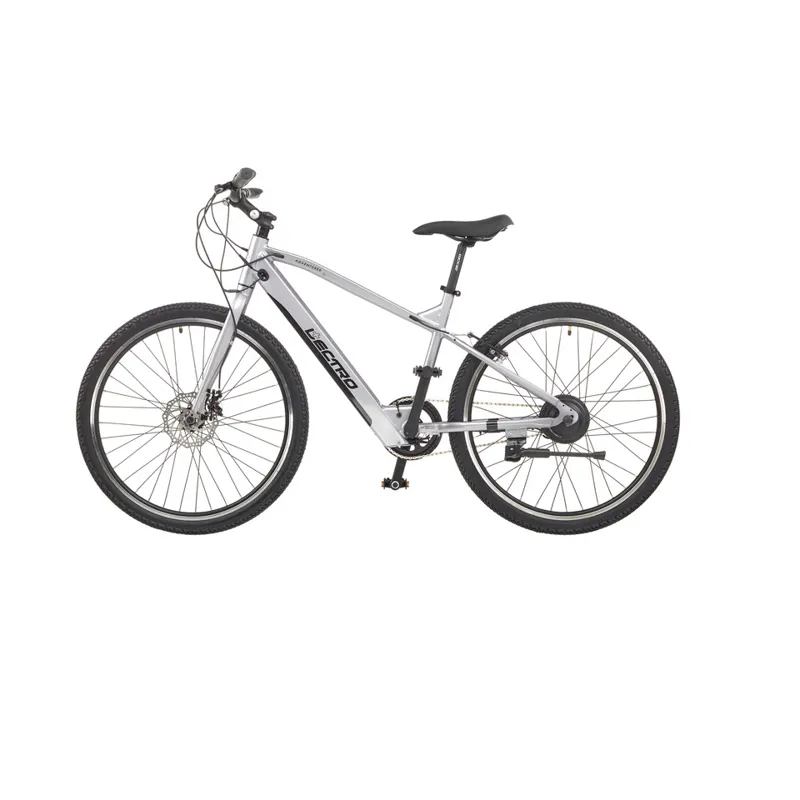 Lectro Adventurer 26 Inch Wheel Electric Bike Silver Single Gear-6